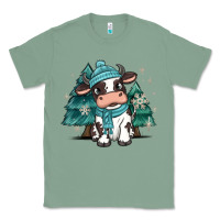 Sage winter i'm udderly freezing baby cow Classic Tee - MaliasSmallBusiness
