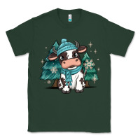 Sports Green winter i'm udderly freezing baby cow Classic Tee - MaliasSmallBusiness