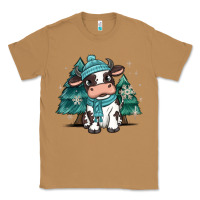Toasted Coconut winter i'm udderly freezing baby cow Classic Tee - MaliasSmallBusiness