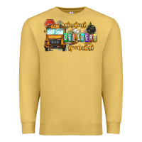 Antique Gold Student Delivery Specialist Premium Sweatshirt - CowhideDigitalArt