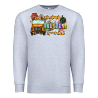 Heather Grey Student Delivery Specialist Premium Sweatshirt - CowhideDigitalArt