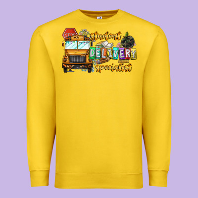 Student Delivery Specialist Premium Sweatshirt Designed By Cowhidedigitalart