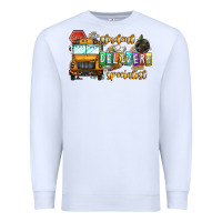 White Student Delivery Specialist Premium Sweatshirt - CowhideDigitalArt