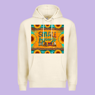 Small Business Mama Leopard Turquoise Aztec Serape Cowhide Sunflowers Premium Hoodie Designed By Artiststas