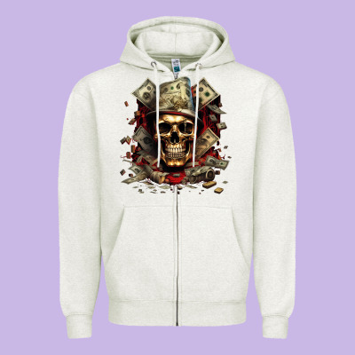 Zipper Hoodie bad money