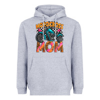 Heather Grey motocross mom Heavyweight Hoodie - texasbilliewilder