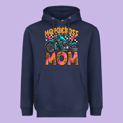 Motocross Mom Heavyweight Hoodie Designed By Texasbilliewilder