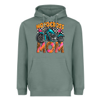 Sage motocross mom Heavyweight Hoodie - texasbilliewilder