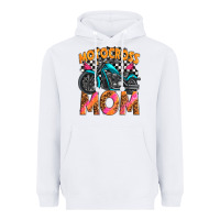 White motocross mom Heavyweight Hoodie - texasbilliewilder