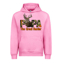 Fuchsia Pink Western Papa The Great Deer Hunter Urban Hoodie - LillyAllenDesigns