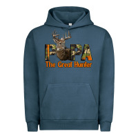 Pigment Midnight Navy Western Papa The Great Deer Hunter Urban Hoodie - LillyAllenDesigns