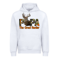 White Western Papa The Great Deer Hunter Urban Hoodie - LillyAllenDesigns