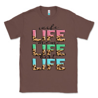Chestnut wife life mom life best life Classic Tee - MaliasSmallBusiness