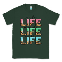 Sports Green wife life mom life best life Classic Tee - MaliasSmallBusiness
