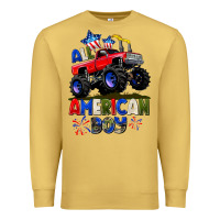 Antique Gold All American Boy 4th july Premium Sweatshirt - CowGirlArtShop