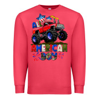 Cardinal All American Boy 4th july Premium Sweatshirt - CowGirlArtShop