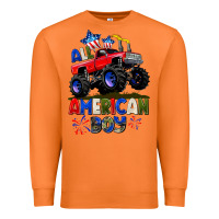 Carrot All American Boy 4th july Premium Sweatshirt - CowGirlArtShop