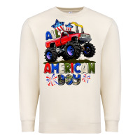 Sandshell All American Boy 4th july Premium Sweatshirt - CowGirlArtShop