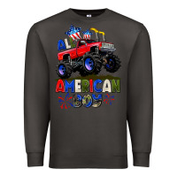 Smoke All American Boy 4th july Premium Sweatshirt - CowGirlArtShop