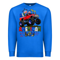 True Royal All American Boy 4th july Premium Sweatshirt - CowGirlArtShop