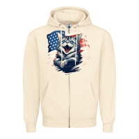 Sandshell cat1 Zipper Hoodie - Unal Design