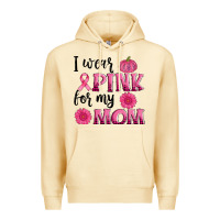 Pina Colada i wear pink for my mom sunlower and pumpkin Premium Hoodie - AdoDesignShop