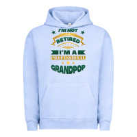 Pigment Grape Ice i'm not retired i'm a professional grandpop Urban Hoodie - Jasminsmagicworld