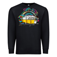 Black camp more worry less Premium Sweatshirt - SublimationCraftShop