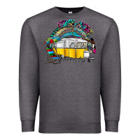 Charcoal Heather camp more worry less Premium Sweatshirt - SublimationCraftShop