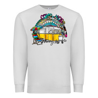 Dove Grey camp more worry less Premium Sweatshirt - SublimationCraftShop