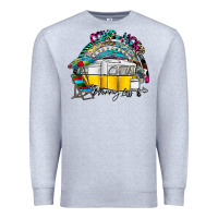 Heather Grey camp more worry less Premium Sweatshirt - SublimationCraftShop