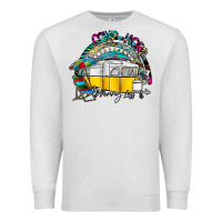 Oatmeal Heather camp more worry less Premium Sweatshirt - SublimationCraftShop