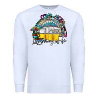 White camp more worry less Premium Sweatshirt - SublimationCraftShop