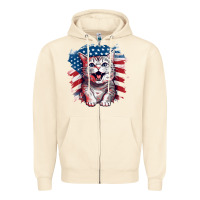 Sandshell cat2 Zipper Hoodie - Unal Design