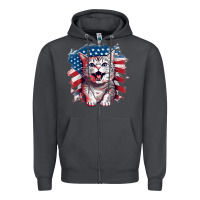 Smoke cat2 Zipper Hoodie - Unal Design