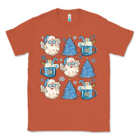 Copper santa claus doodles christmas Classic Tee - MaliasSmallBusiness