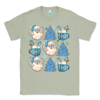 Matcha santa claus doodles christmas Classic Tee - MaliasSmallBusiness