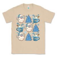 Mushroom santa claus doodles christmas Classic Tee - MaliasSmallBusiness