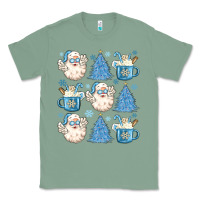 Sage santa claus doodles christmas Classic Tee - MaliasSmallBusiness