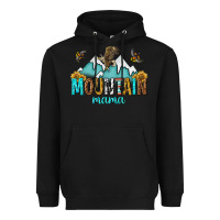 Black mountain mama Heavyweight Hoodie - texasbilliewilder