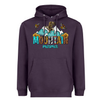 Plum mountain mama Heavyweight Hoodie - texasbilliewilder