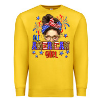 Lemon All American girl Premium Sweatshirt - Neo Western