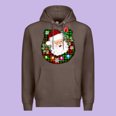 Horseshoe Santa Premium Hoodie Designed By Adodesignshop