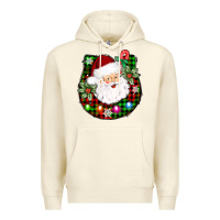 Sandshell horseshoe santa Premium Hoodie - AdoDesignShop