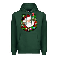 Sports Green horseshoe santa Premium Hoodie - AdoDesignShop