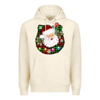 Tofu horseshoe santa Premium Hoodie - AdoDesignShop