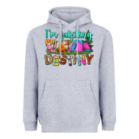 Heather Grey i'm fulfilling my destiny Heavyweight Hoodie - Zillion Design Studio