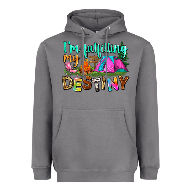 I'm Fulfilling My Destiny Heavyweight Hoodie by Zillion Design Studio | Teevron