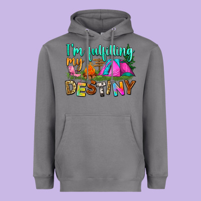 I'm Fulfilling My Destiny Heavyweight Hoodie Designed By Zillion Design Studio