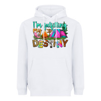 White i'm fulfilling my destiny Heavyweight Hoodie - Zillion Design Studio